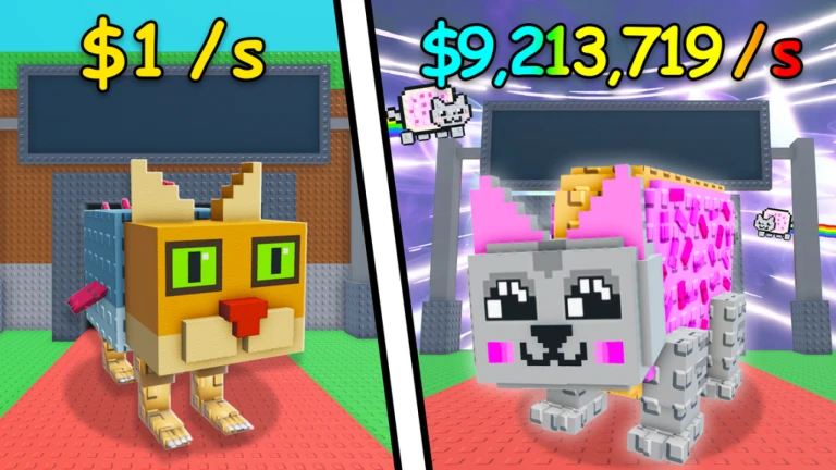 A gameplay scene from Steal a Brainrot